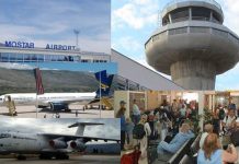 Mostarski aerodrom imao 7.686 putnika u maju, godišnji rst 13,2%