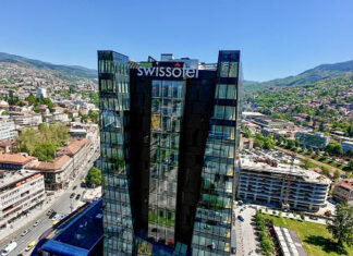 Swissotel Sarajevo ocijenjen je najvišim ocjenama na Booking.com