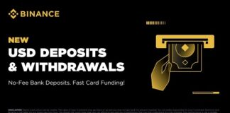 Binance nudi direktne USD depozite i isplate u svijetu putem BPay Globala