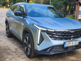 TEST: Novi Geely Cityray 1.5 GF, 174 KS, automatik 7DCT