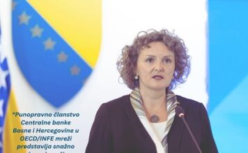 Centralna banka BiH postala punopravna članica OECD/INFE mreže
