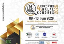 Četvrti Europski Halal Kongres održat će se 9. i 10. juna u Sarajevu