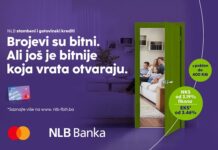 Iskoristite akciju: Stambeni i gotovinski krediti NLB Banke uz povoljne stope i poklon za nove klijente