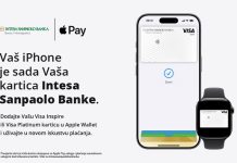 Intesa Sanpaolo Banka predstavlja Apple Pay za korisnike Visa kartica