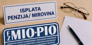 U Federaciji BiH danas isplata penzija za maj